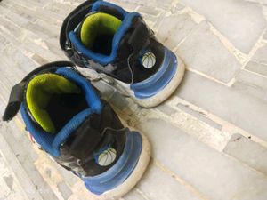 Kids Black Superman Sneakers