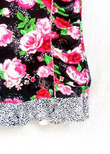 Floral Print Ruched Camisole Top