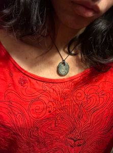 Spiral Pendant Necklace🫆