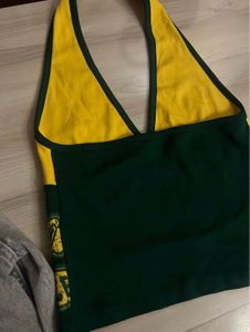 y2k 90s style halter top