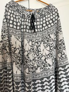 Bohemian Print Maxi Skirt
