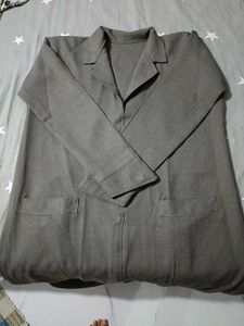 Modest Grey Abaya Dress