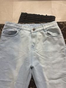 Light Wash Denim Jeans