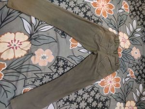 Olive Green Jeans