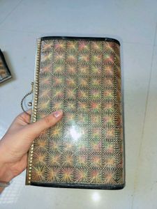 handmade Embroidered Clutch Bag