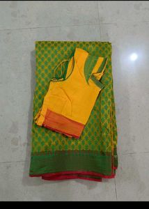 Printed Festive wear saree