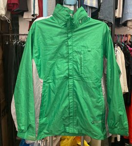 Green & Grey Windbreaker Jacket