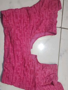 Pink Embroidered Blouse