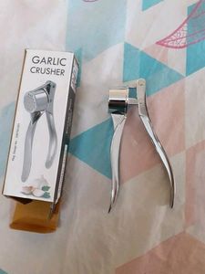 Garlic Crusher - Stainless Steel
