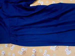 Stylish Blue Patiala Pant And Dupatta Combo