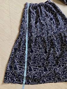 Stylish Black &amp; White Printed Co-ord Set