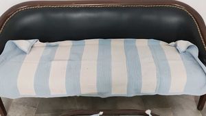 Cotton Quilted Stripe Sofa Cover/Rug
