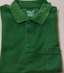 Men's Green Polo T-Shirt