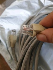 Gray Ethernet Network Cable