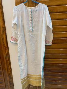 Elegant Embroidered Kurta