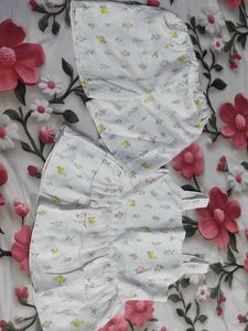 Cute Floral Print Top and Shorts Set