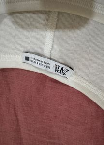Zara Embellished White Tank Top y2k