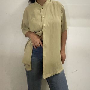 🌈Elegant Beige Shirt 💕