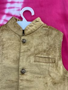 Gold Kids' Formal Vest