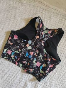 Funky Print Sports Bra