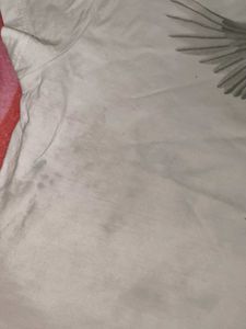 Graphic Print White T-shirt