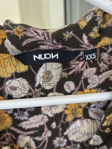 Floral Print Crop Top
