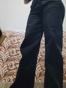 Wide Leg Black Pants