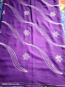 Beautiful Purple Saree