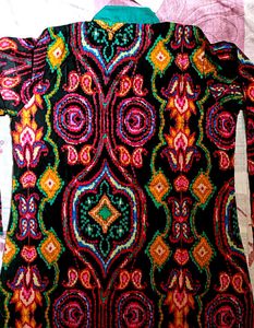 Stylish Printed Kurta with Unique Design