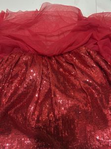 Adorable Red &amp; Blue Tulle Dress