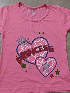 Girls' Graphic T-Shirts (Set of 2)