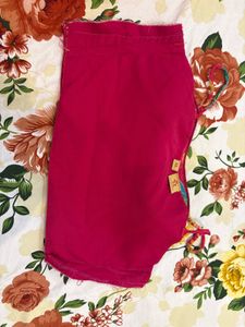 Floral print pink Croptop With Pleated Skirt And J