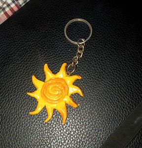 Handmade Sun trendy Keychain