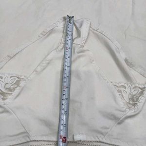 🪔 White Lace Trim Briefs