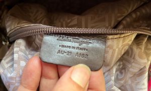 Salvatore Ferragamo safari print bag