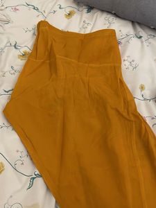 Mustard Yellow Palazzo Pants/ Salwar
