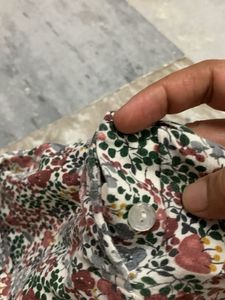 Floral Print Long Sleeve Top