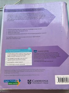 Cambridge Lower Secondary Mathematics Workbook 8