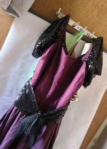 Stunning Sequin &amp; Plum Gown