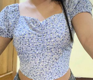 Floral Pintrestyyyy Top 💙
