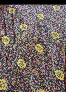 Elegant Printed Silk Saree with blouse pc