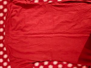 Maroon Cotton Kurta