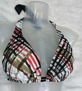 Patterned 🇲🇾Halter Bikini Top