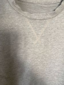 Grey Short Sleeve Top