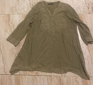 Olive Green Tunic Top