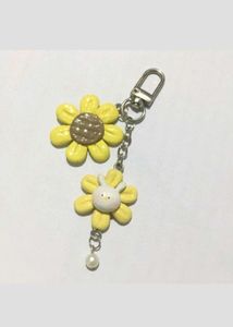 SALE 🌻Sunflower Bunny 🐰 Charm Keychains