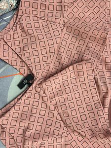 Western Crop Top With Box Pattern Design