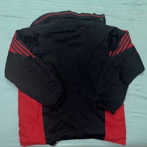 Korean vintage wool fur jacket with hood