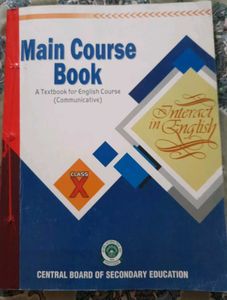 Main Course Book - Class X Textbook