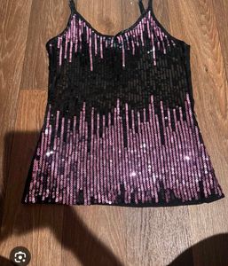 Sparkly Sequin Camisole Top